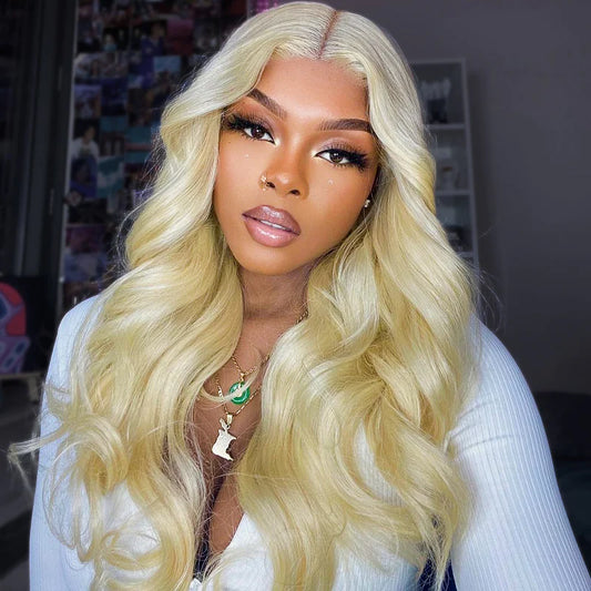 613 Body Wave Blonde Wigs