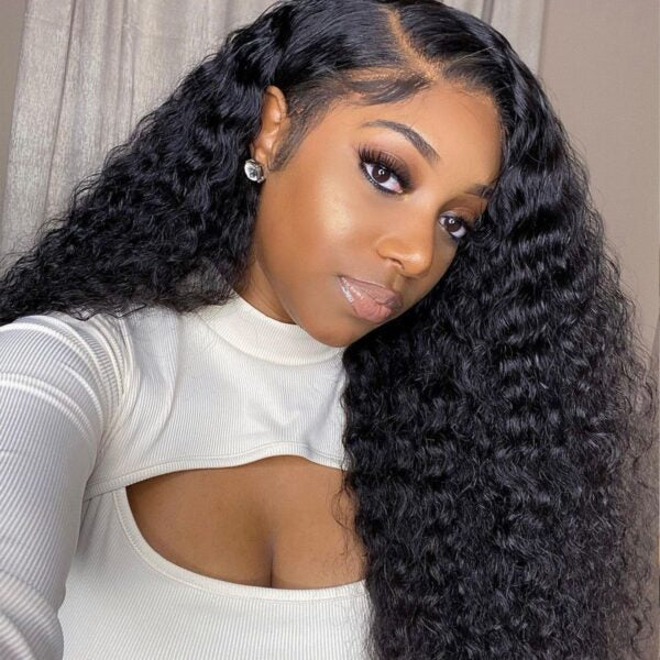 Deep Loose Wave HD Lace Wig - Natural Black